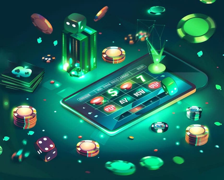Pengguna membaca promo lewat ponsel